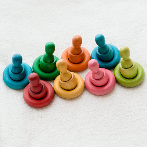 QTOYS - Rainbow People, Cups and Rings